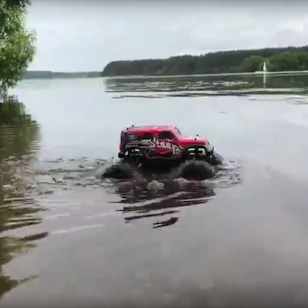 Машинка Амфибия