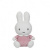 peluche-miffy-rose-velours-20-cm peluche-miffy-rose-velours-20-cm